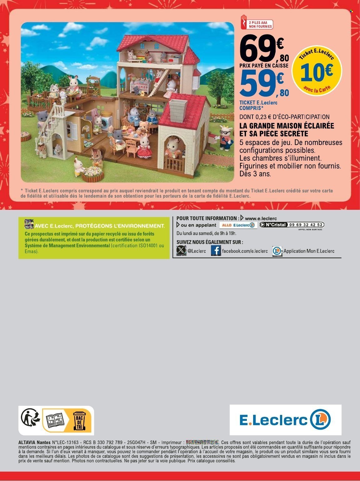 Catalogue E.LECLERC - JOUET DE NOEL (2025-10-14 - 2025-12-06)