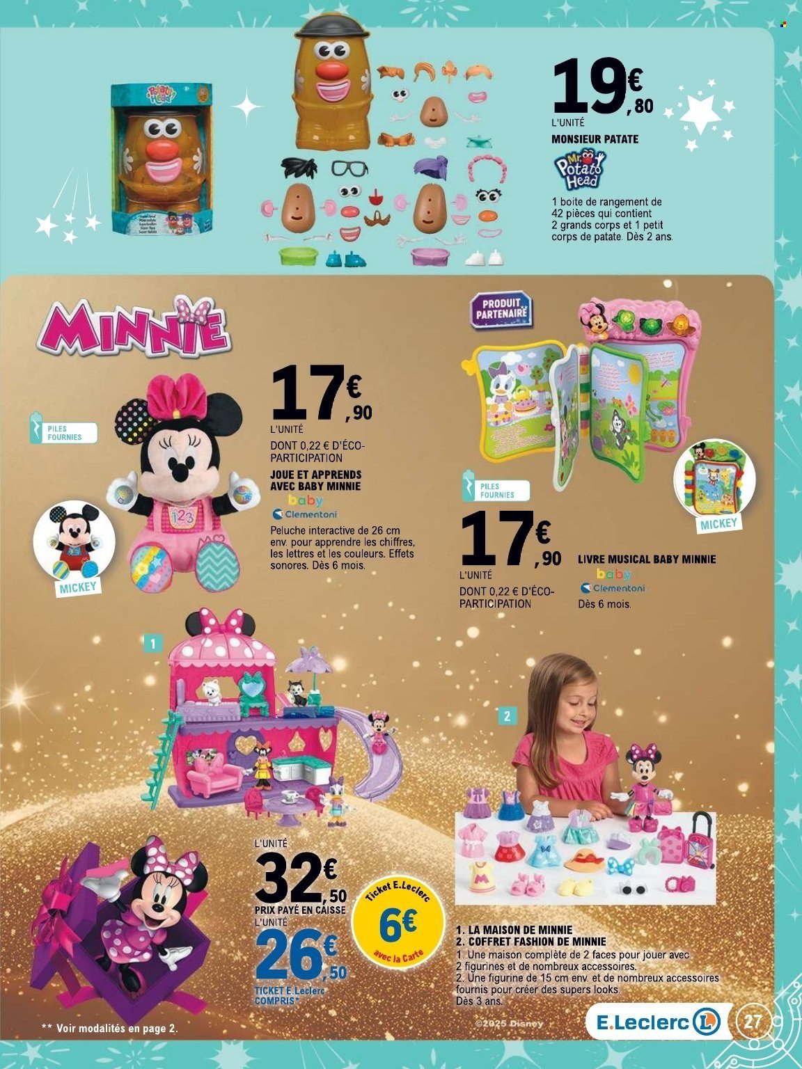 Catalogue E.LECLERC - JOUET DE NOEL (2025-10-14 - 2025-12-06)
