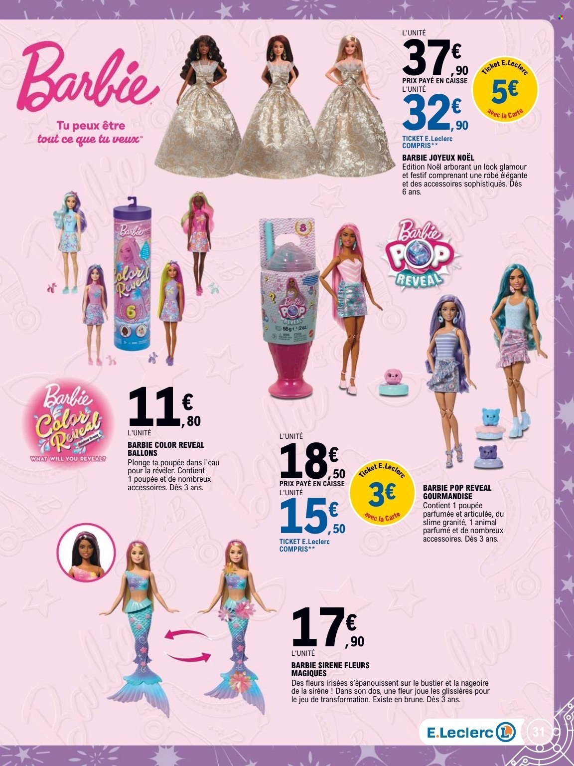 Catalogue E.LECLERC - JOUET DE NOEL (2025-10-14 - 2025-12-06)