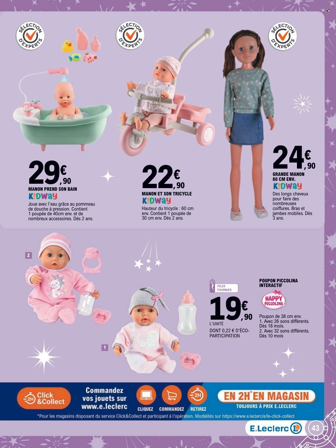 Catalogue E.LECLERC - JOUET DE NOEL (2025-10-14 - 2025-12-06)