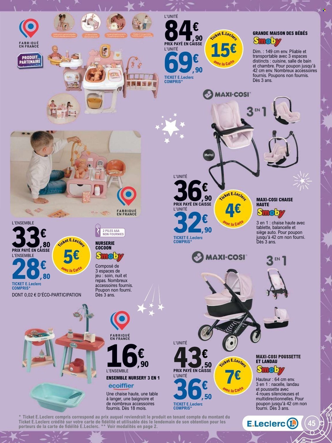 Catalogue E.LECLERC - JOUET DE NOEL (2025-10-14 - 2025-12-06)