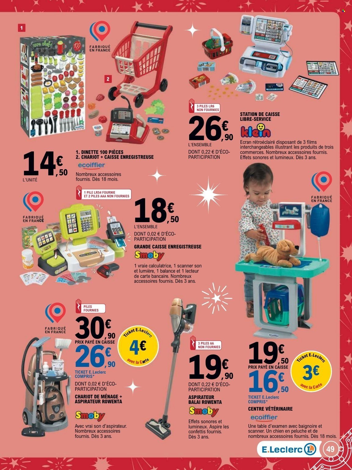 Catalogue E.LECLERC - JOUET DE NOEL (2025-10-14 - 2025-12-06)