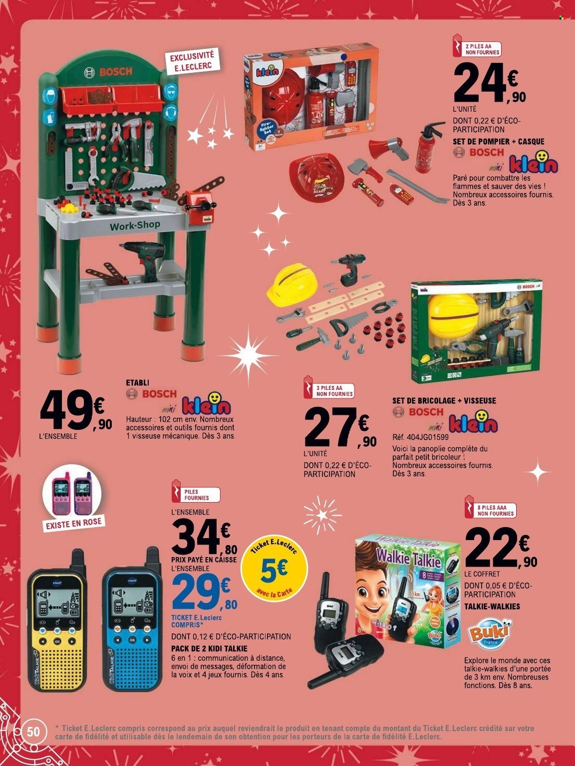 Catalogue E.LECLERC - JOUET DE NOEL (2025-10-14 - 2025-12-06)