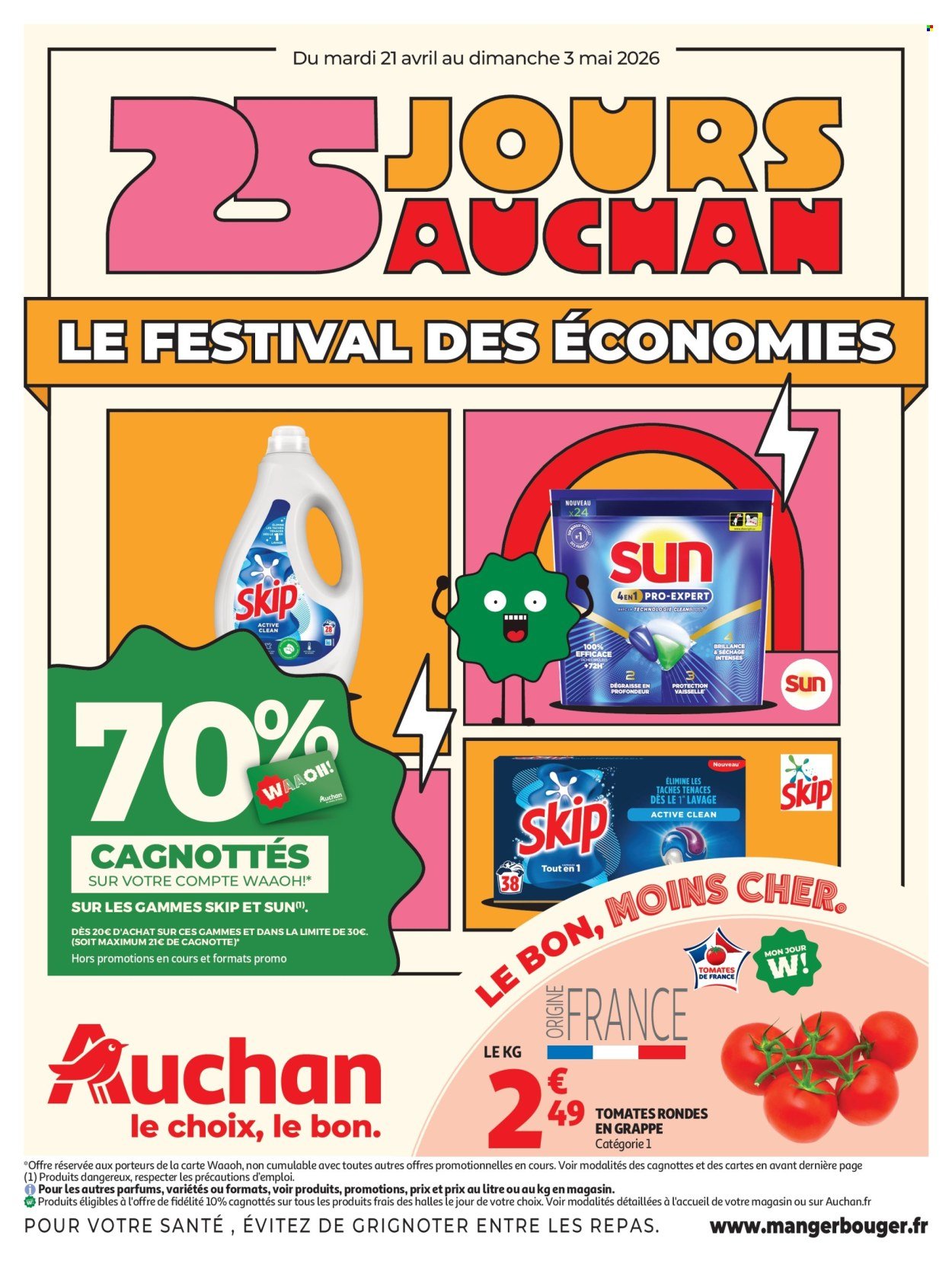 Catalogue AUCHAN - 25 jours Auchan hypers