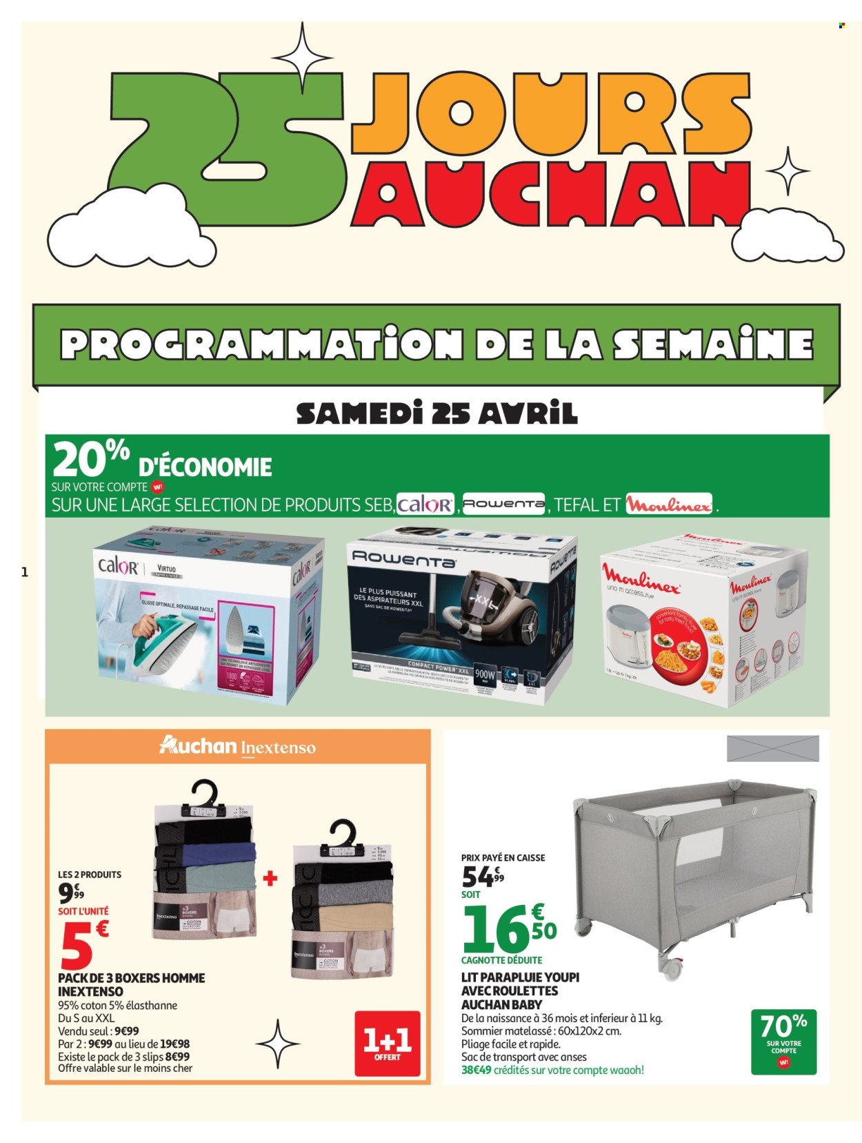 Catalogue AUCHAN - 25 jours Auchan hypers