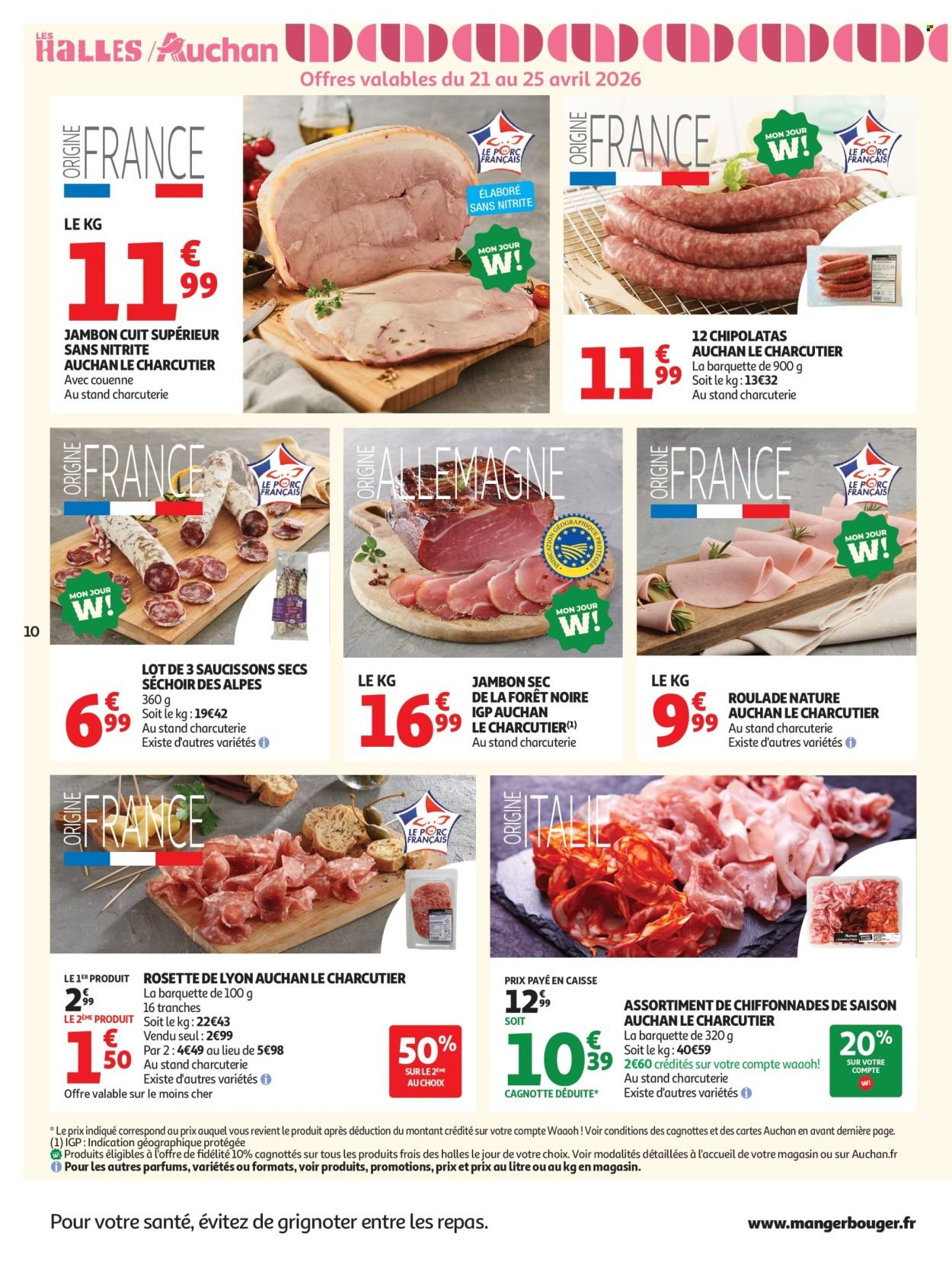 Catalogue AUCHAN - 25 jours Auchan hypers (2026-04-21 - 2026-05-03)