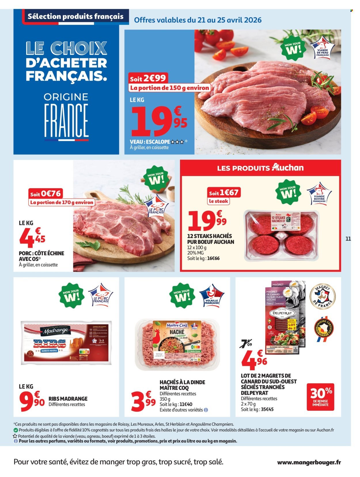 Catalogue AUCHAN - 25 jours Auchan hypers (2026-04-21 - 2026-05-03)