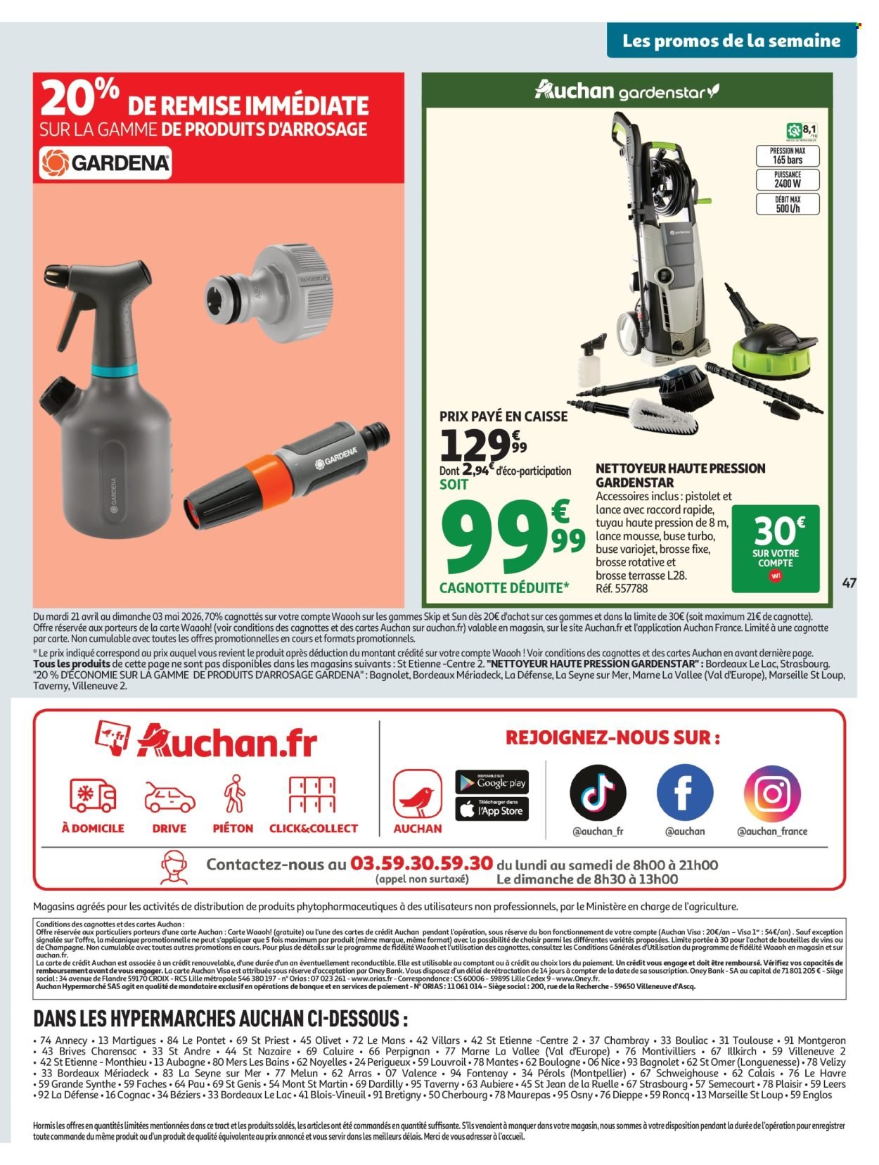 Catalogue AUCHAN - 25 jours Auchan hypers