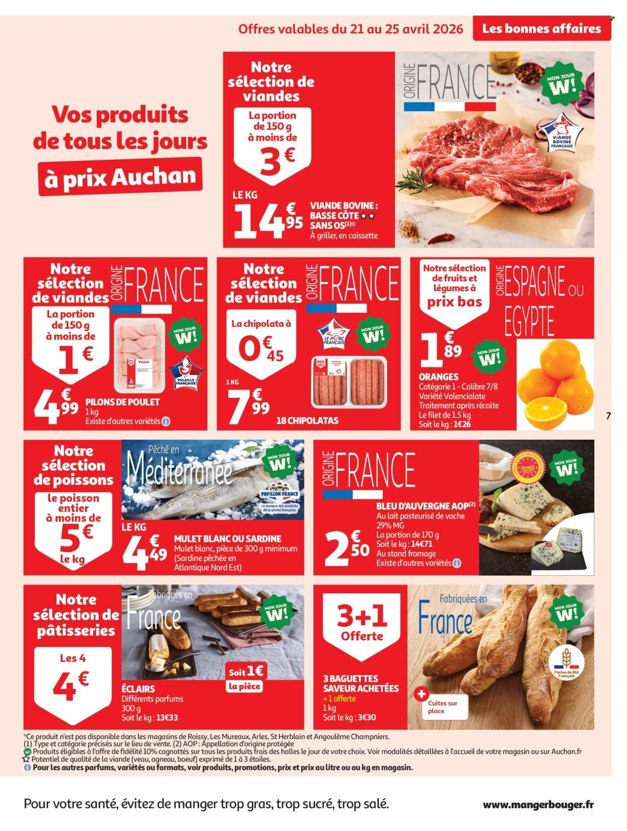 Catalogue AUCHAN - 25 jours Auchan hypers (2026-04-21 - 2026-05-03)