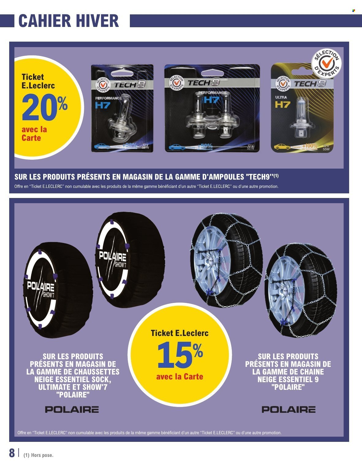 Catalogue E.LECLERC - THEMATIQUE PREPARATION HIVER