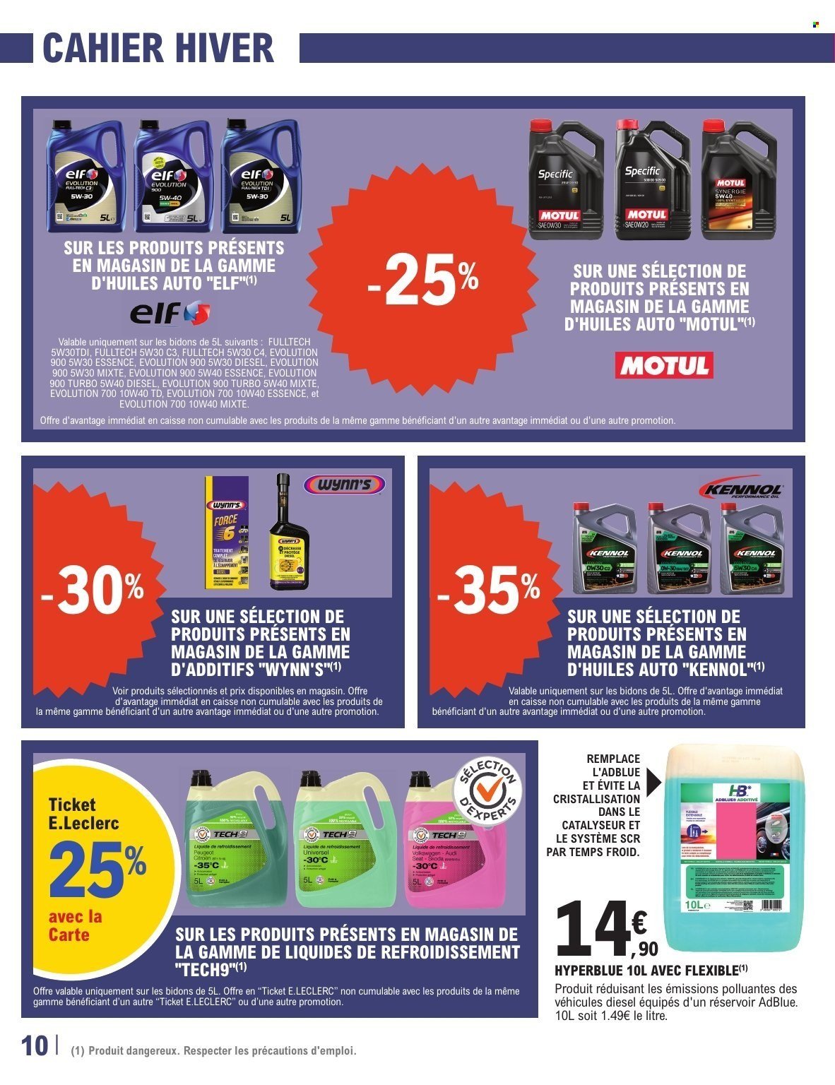 Catalogue E.LECLERC - THEMATIQUE PREPARATION HIVER