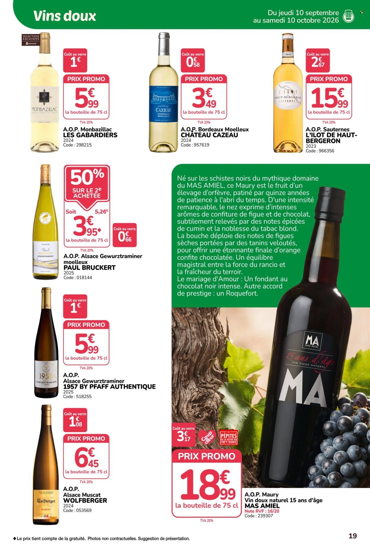 Catalogue PROMOCASH - Foire aux vins d'automne
