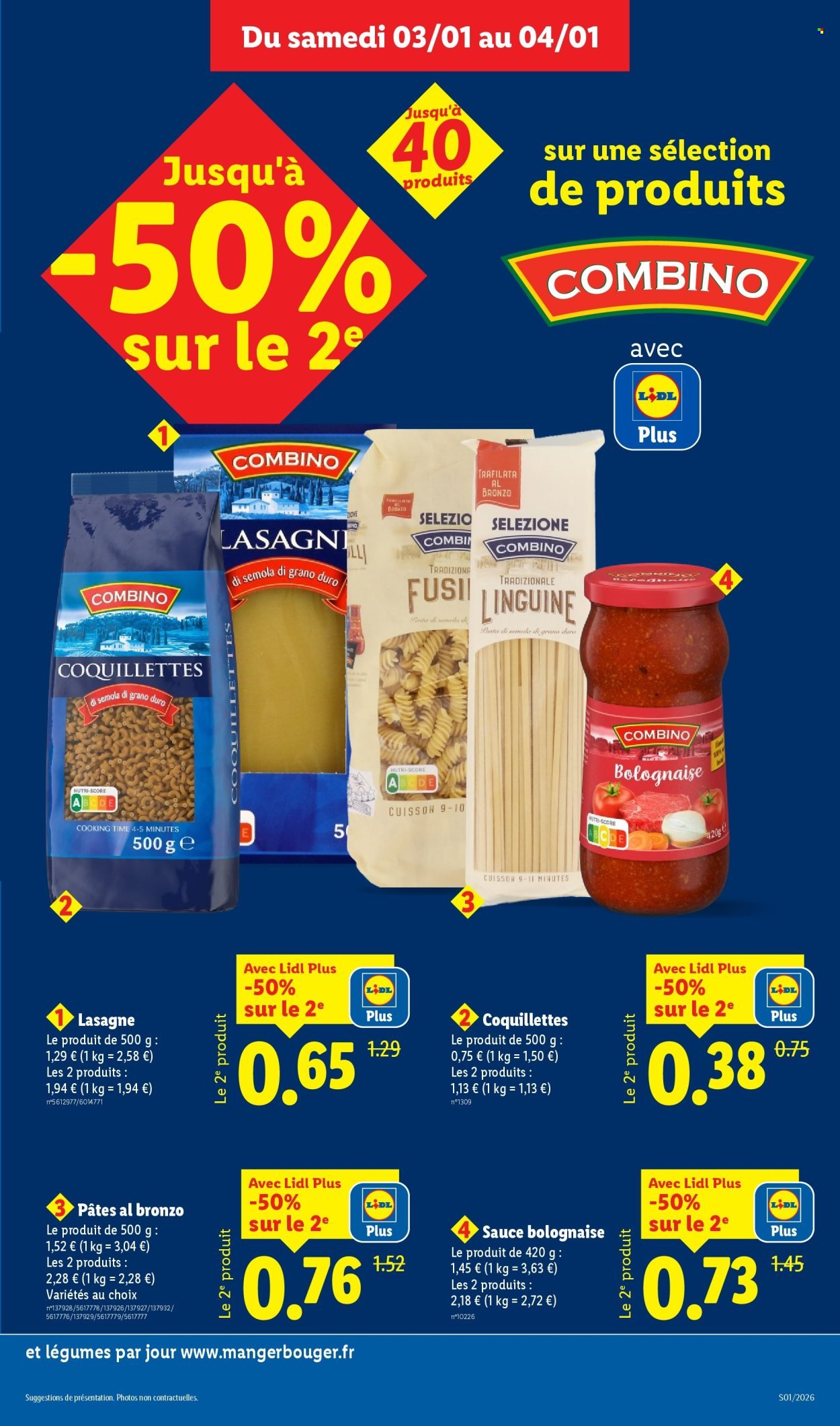 Catalogue LIDL - Les promos de la semaine (2026-01-03 - 2026-01-07)