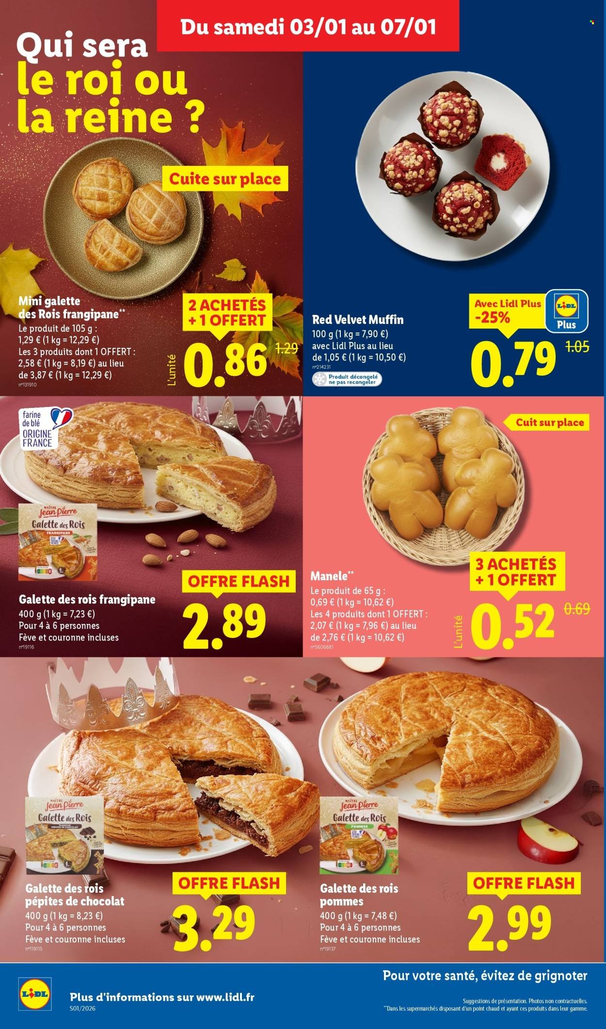 Catalogue LIDL - Les promos de la semaine (2026-01-03 - 2026-01-07)