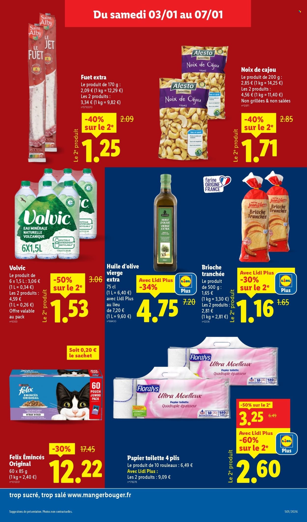 Catalogue LIDL - Les promos de la semaine (2026-01-03 - 2026-01-07)