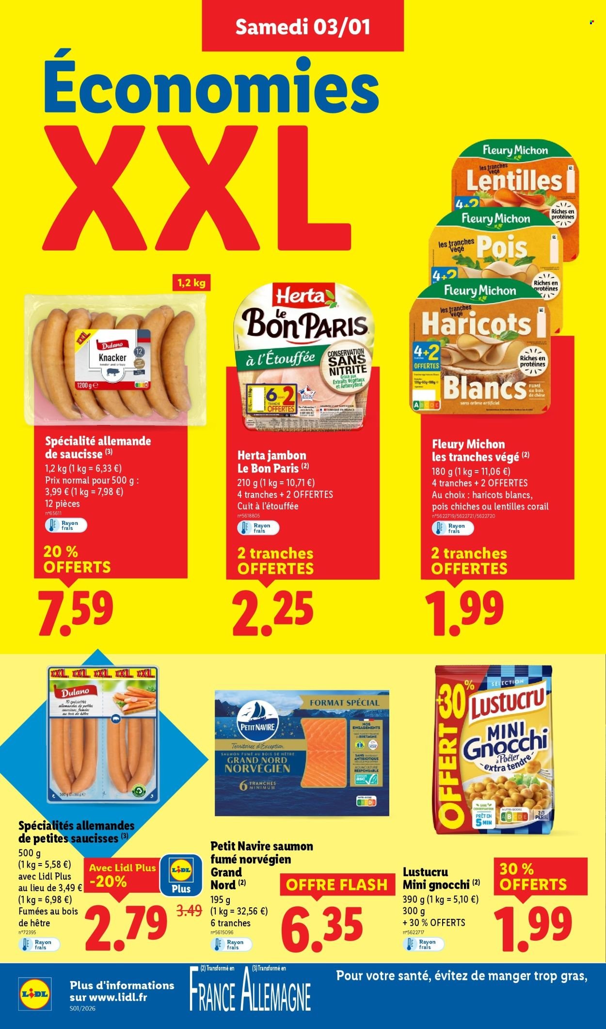 Catalogue LIDL - Les promos de la semaine (2026-01-03 - 2026-01-07)