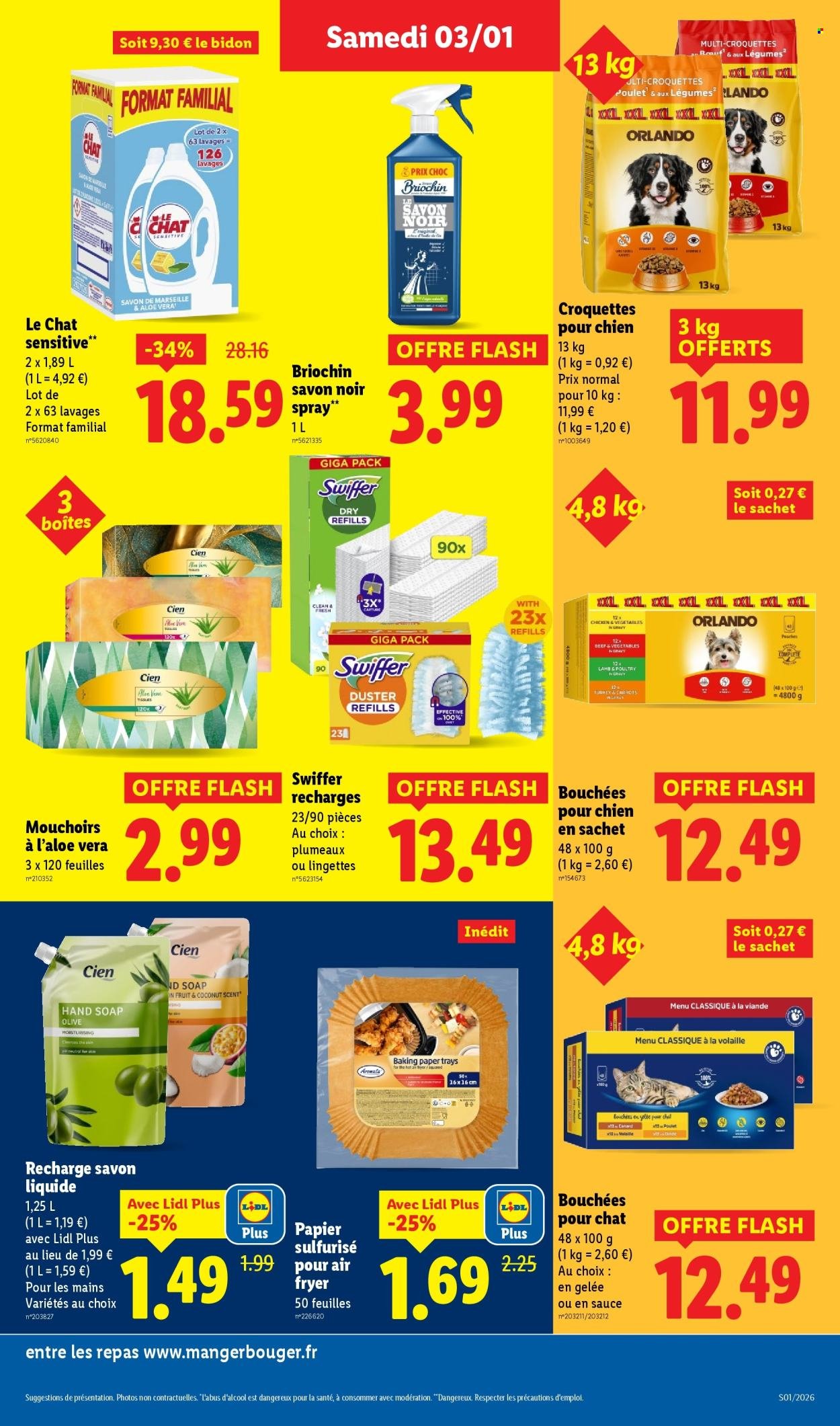 Catalogue LIDL - Les promos de la semaine (2026-01-03 - 2026-01-07)