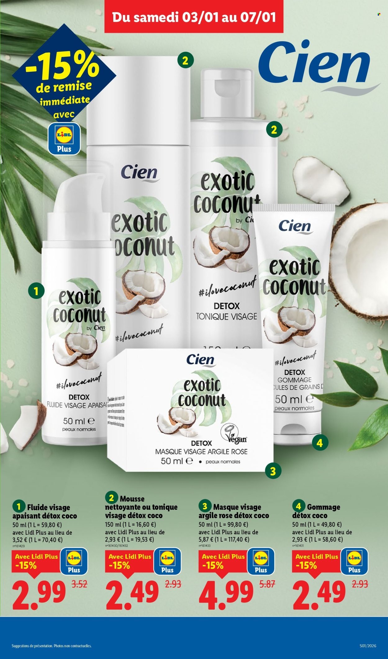 Catalogue LIDL - Les promos de la semaine (2026-01-03 - 2026-01-07)