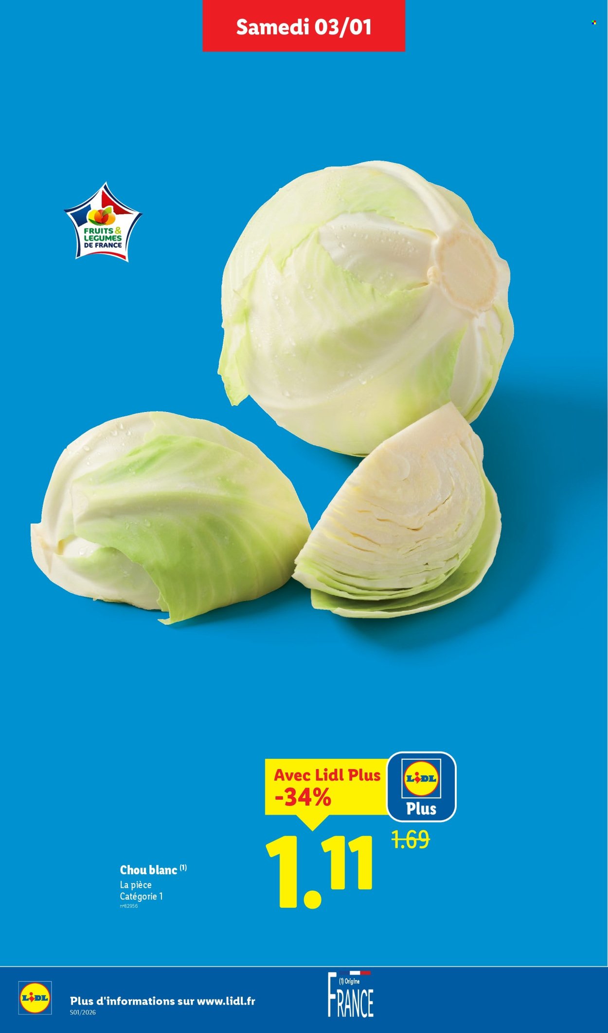 Catalogue LIDL - Les promos de la semaine (2026-01-03 - 2026-01-07)