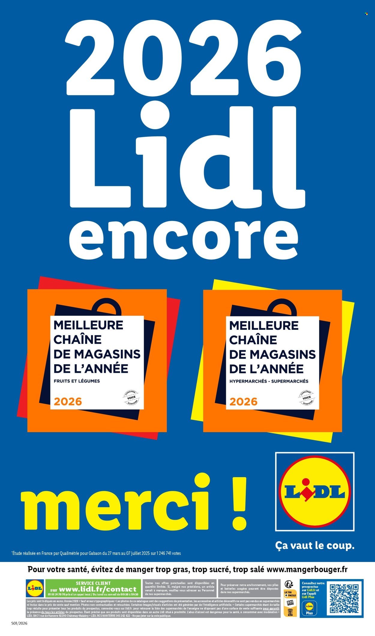 Catalogue LIDL - Les promos de la semaine (2026-01-03 - 2026-01-07)