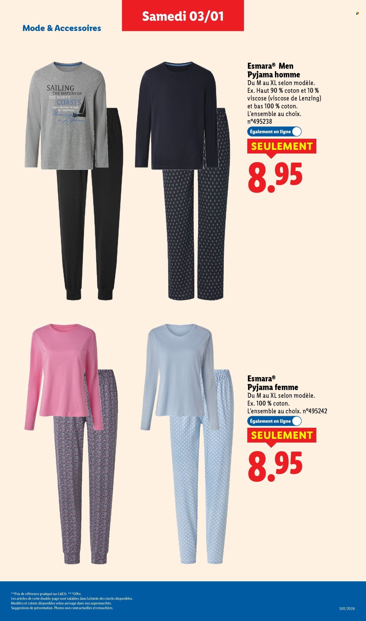 Catalogue LIDL - Les promos de la semaine (2026-01-03 - 2026-01-07)