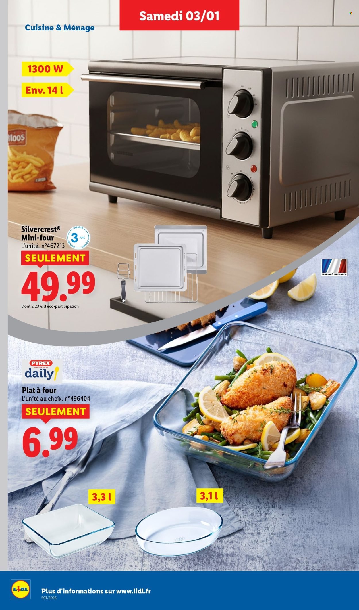 Catalogue LIDL - Les promos de la semaine (2026-01-03 - 2026-01-07)