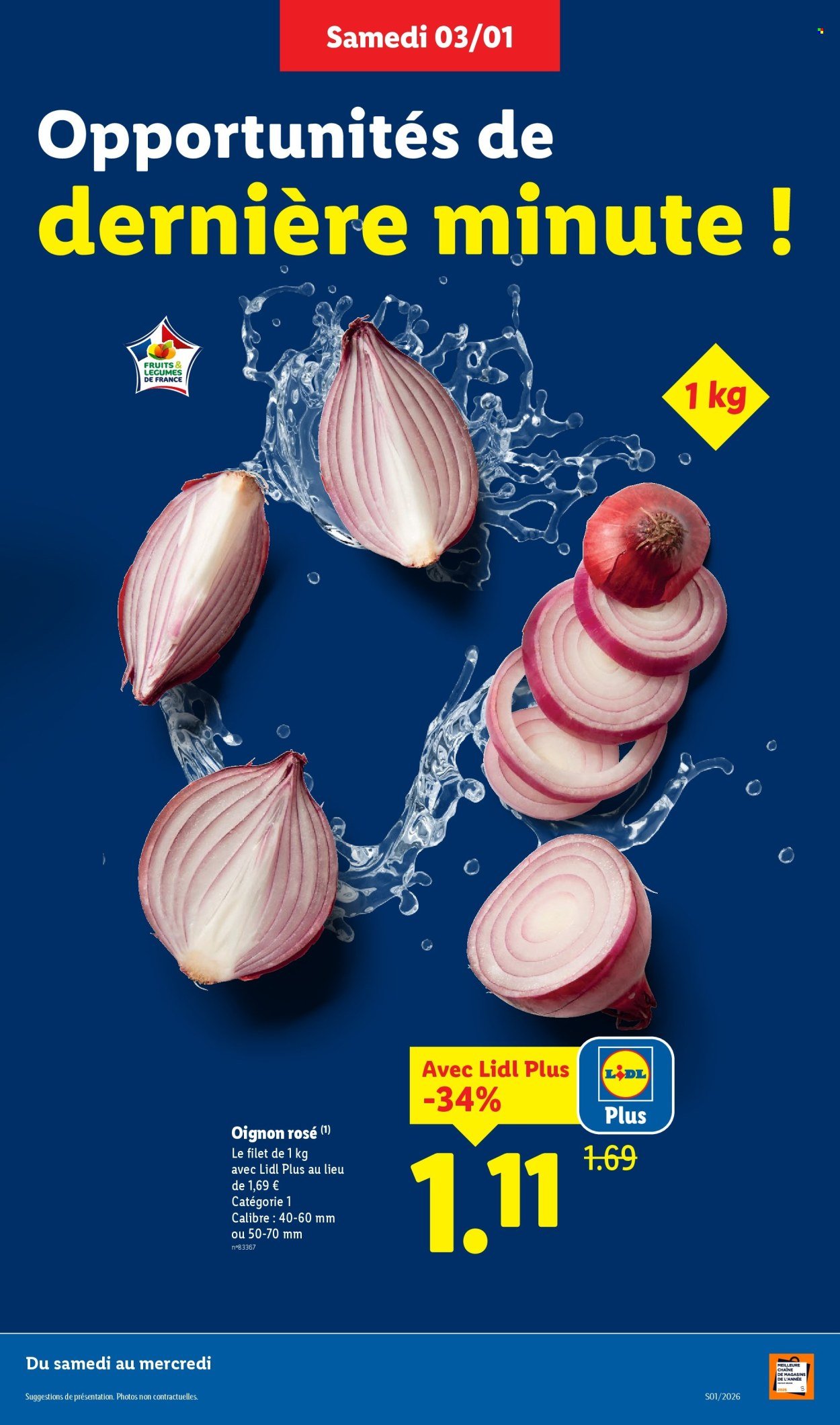 Catalogue LIDL - Les promos de la semaine (2026-01-03 - 2026-01-07)