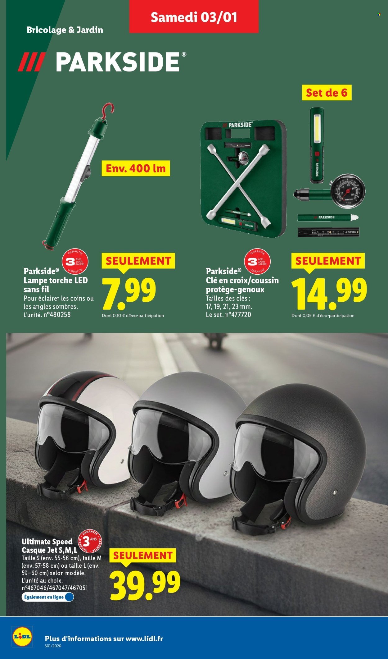 Catalogue LIDL - Les promos de la semaine (2026-01-03 - 2026-01-07)