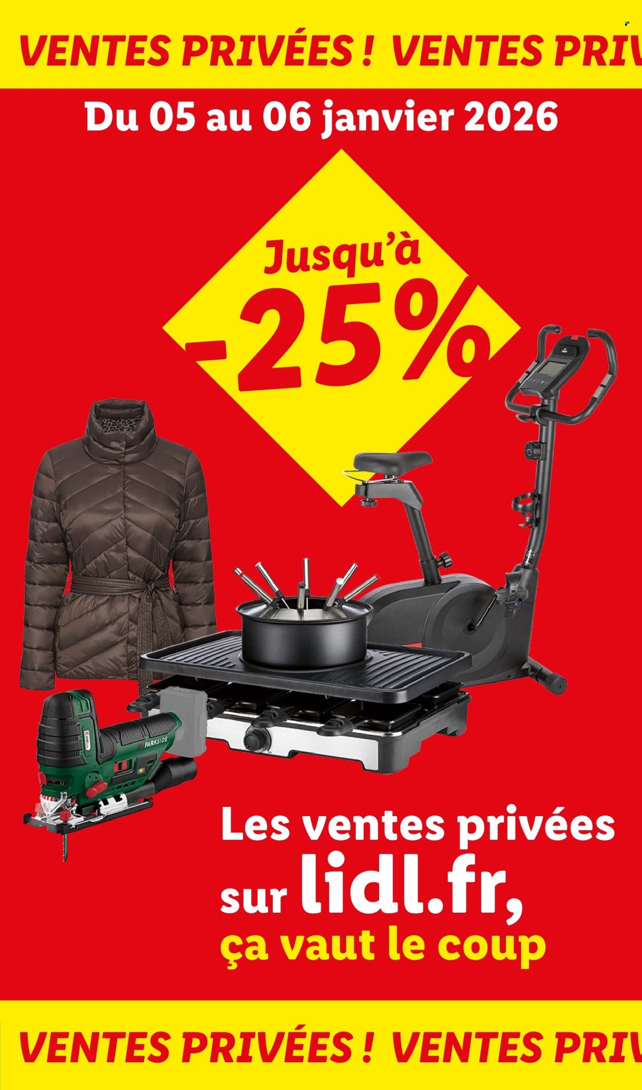 Catalogue LIDL - Les promos de la semaine (2026-01-03 - 2026-01-07)