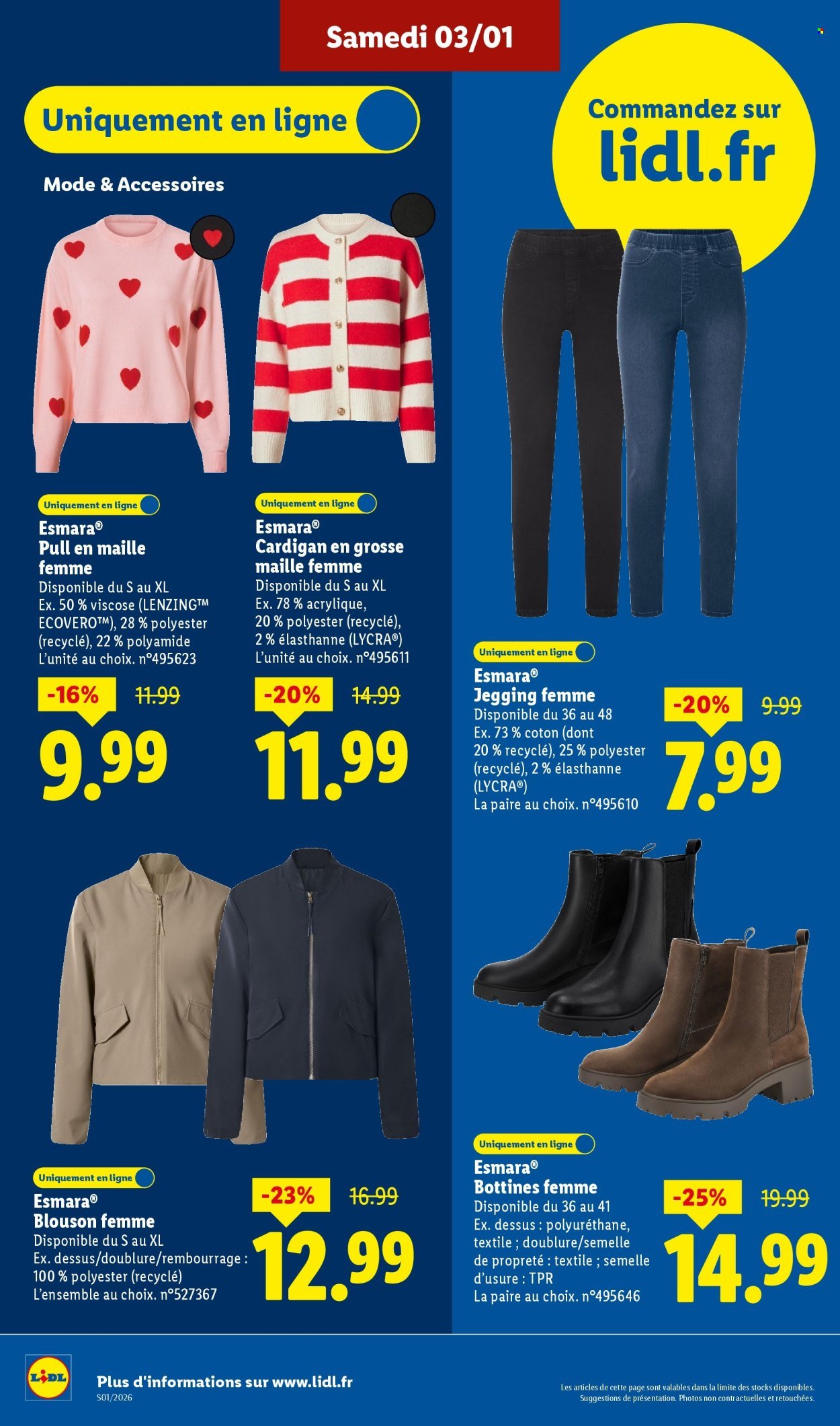 Catalogue LIDL - Les promos de la semaine (2026-01-03 - 2026-01-07)
