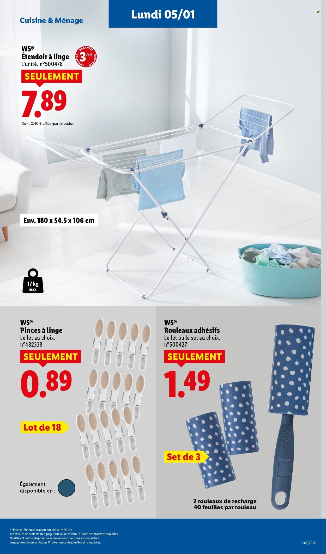 Catalogue LIDL - Les promos de la semaine (2026-01-03 - 2026-01-07)