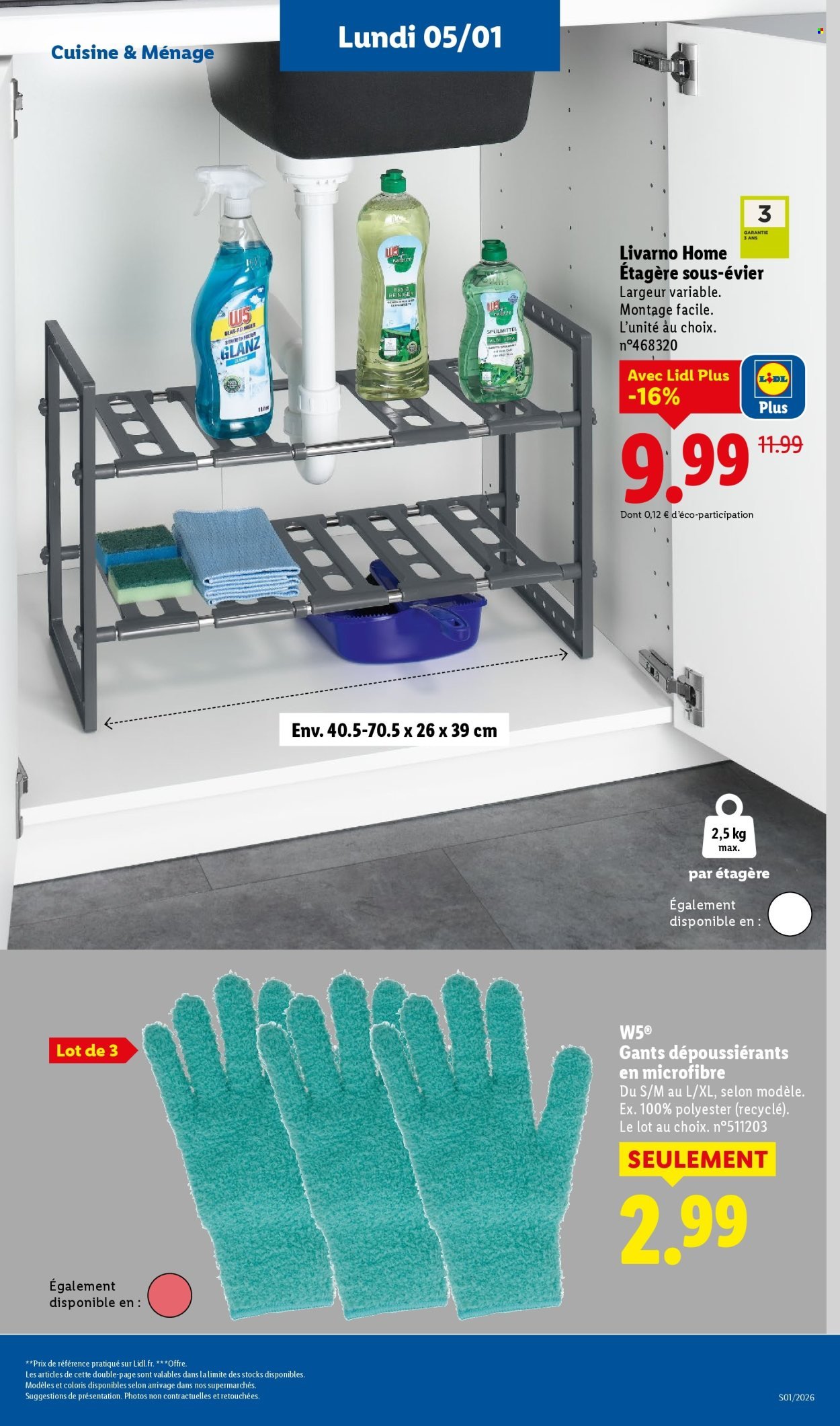 Catalogue LIDL - Les promos de la semaine (2026-01-03 - 2026-01-07)