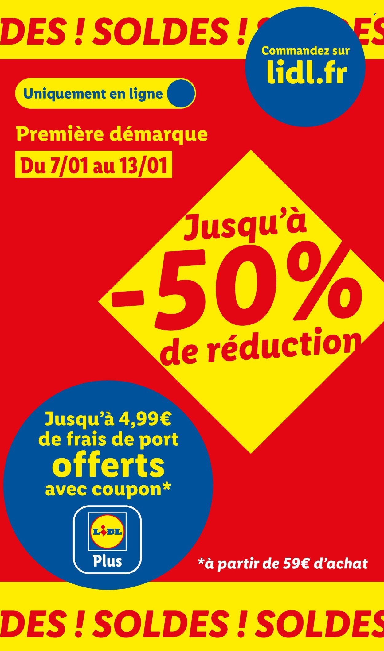 Catalogue LIDL - Les promos de la semaine (2026-01-03 - 2026-01-07)