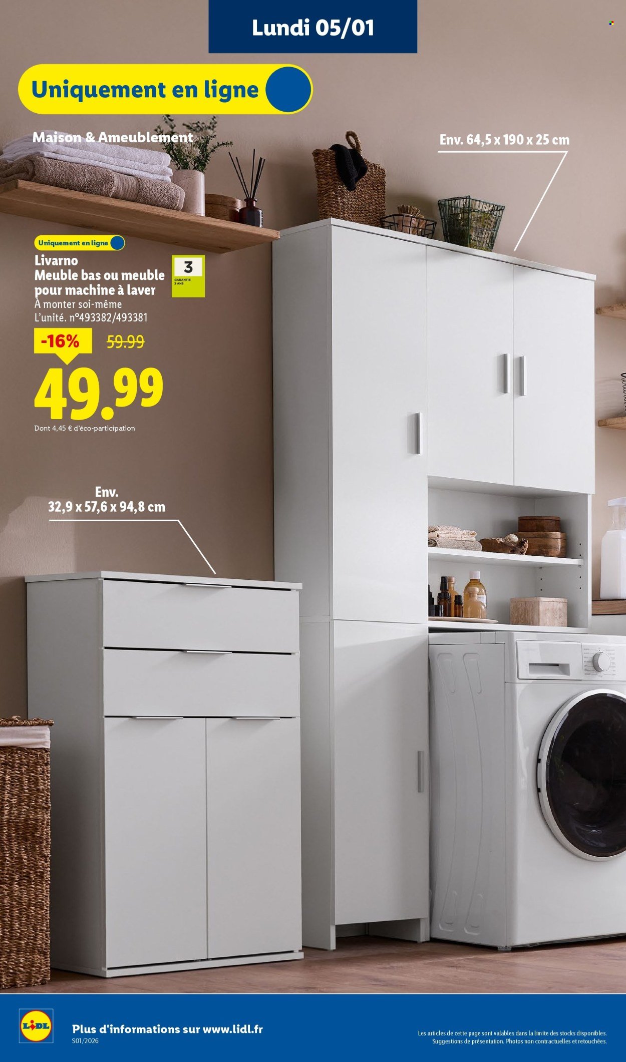Catalogue LIDL - Les promos de la semaine (2026-01-03 - 2026-01-07)