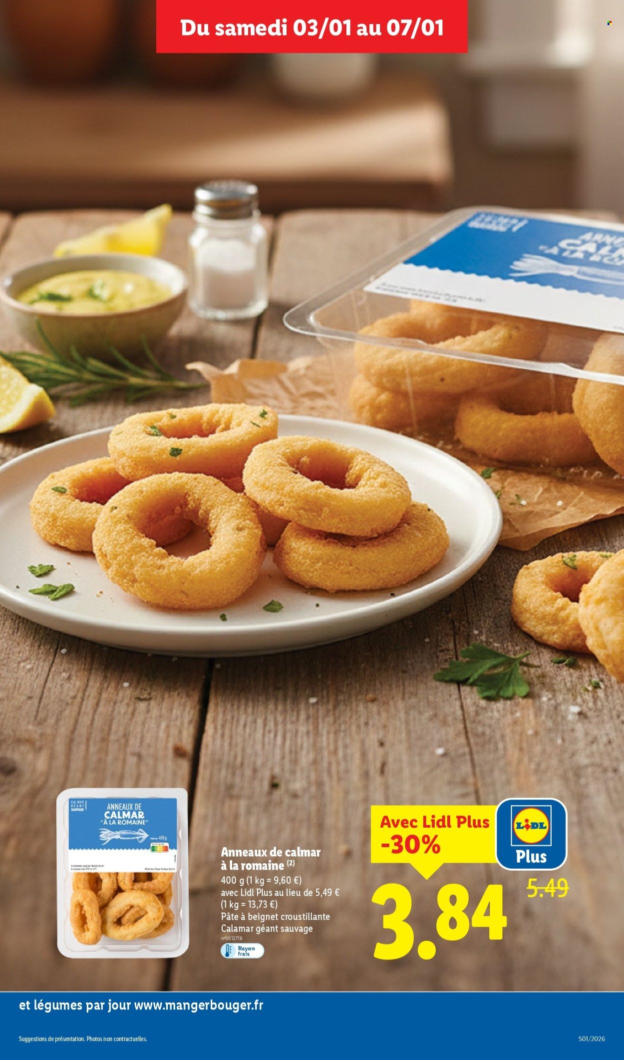 Catalogue LIDL - Les promos de la semaine (2026-01-03 - 2026-01-07)