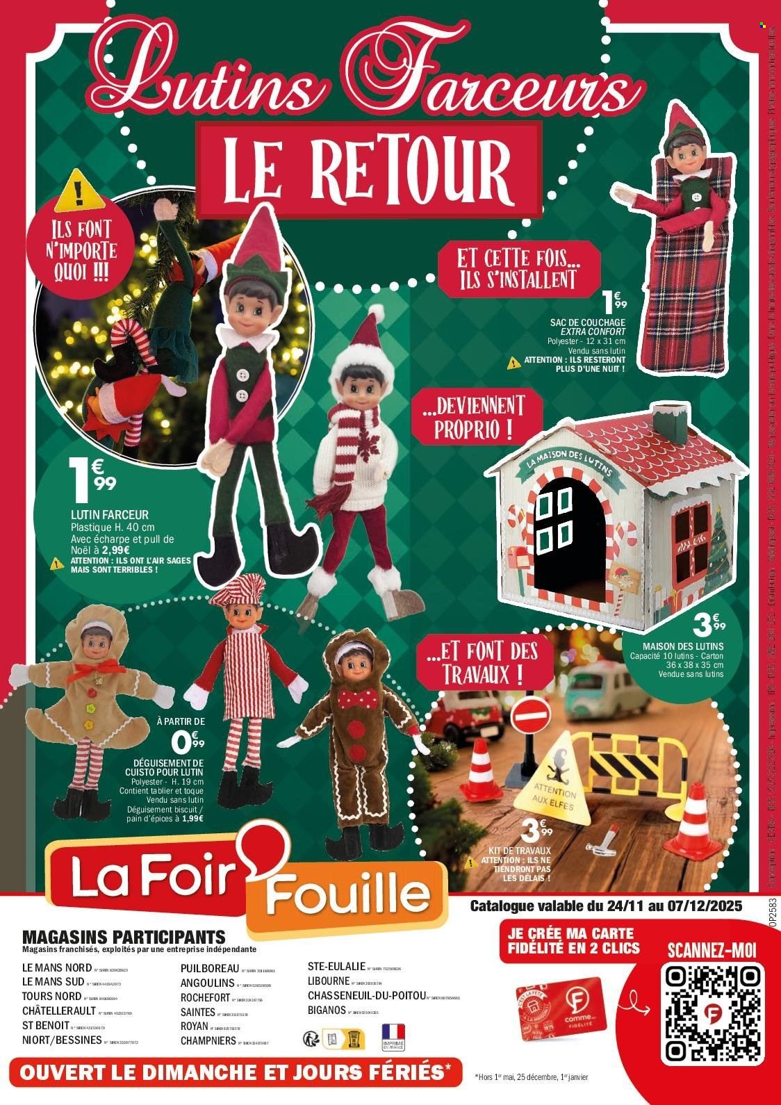 Catalogue LA FOIR'FOUILLE - Du lundi 24 novembre 2025