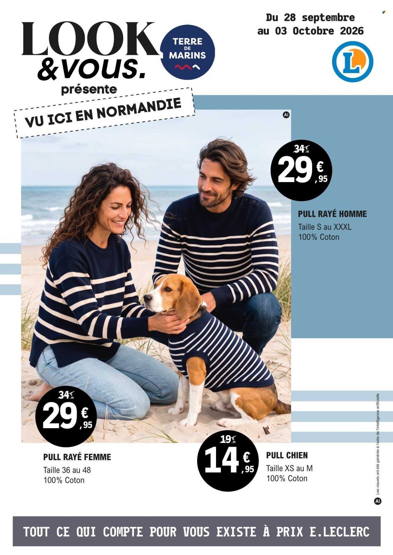 Catalogue E.LECLERC - Textile digital Terre de Marins