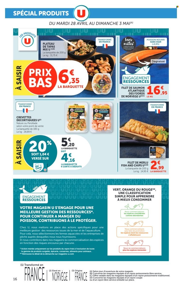 Catalogue SUPER U - Les prix bas de la semaine (2026-04-28 - 2026-05-10)