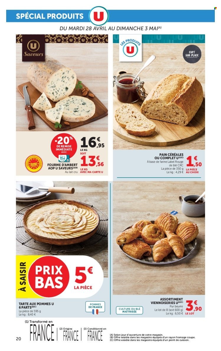 Catalogue SUPER U - Les prix bas de la semaine (2026-04-28 - 2026-05-10)