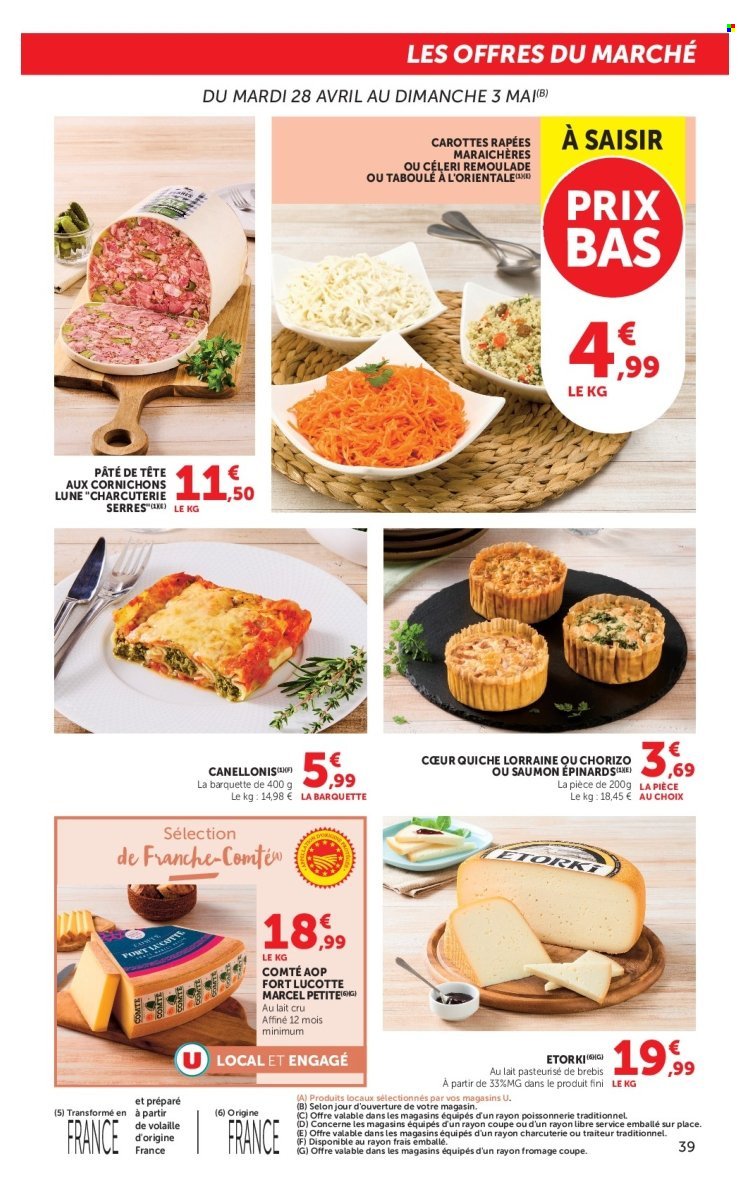 Catalogue SUPER U - Les prix bas de la semaine (2026-04-28 - 2026-05-10)