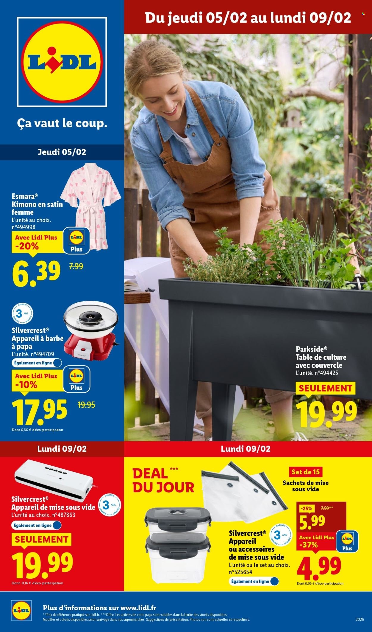 Catalogue LIDL - Les bonnes affaires de la semaine
