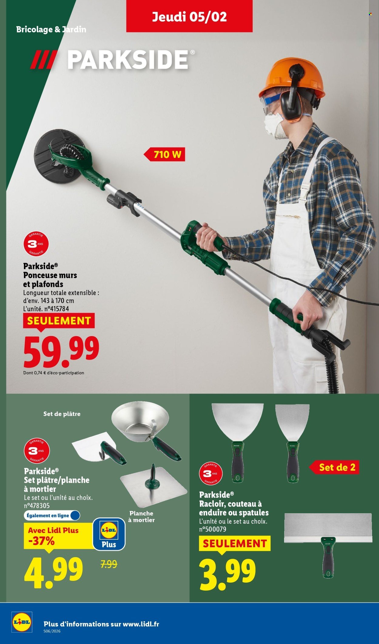 Catalogue LIDL - Les bonnes affaires de la semaine (2026-02-05 - 2026-02-09)