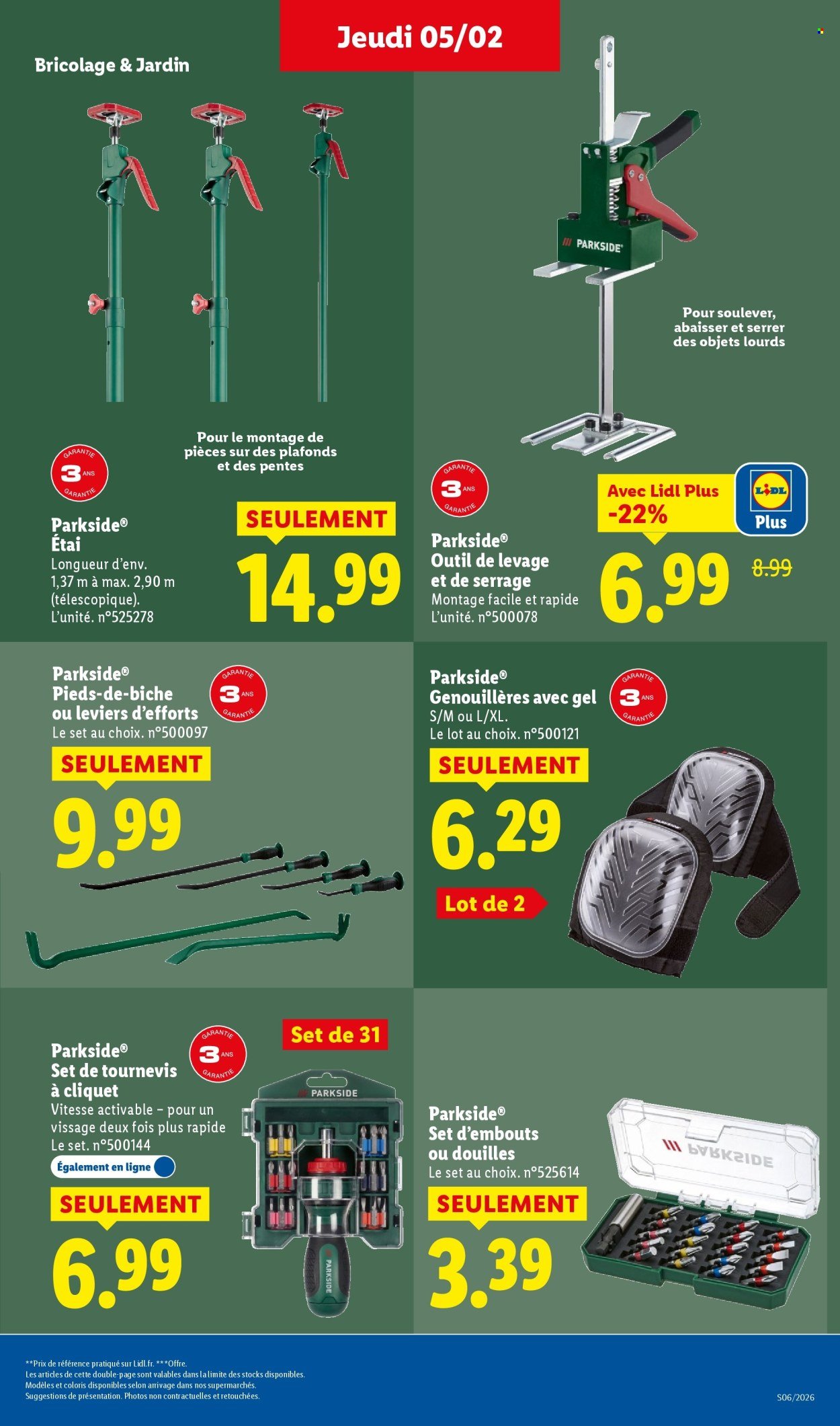 Catalogue LIDL - Les bonnes affaires de la semaine (2026-02-05 - 2026-02-09)
