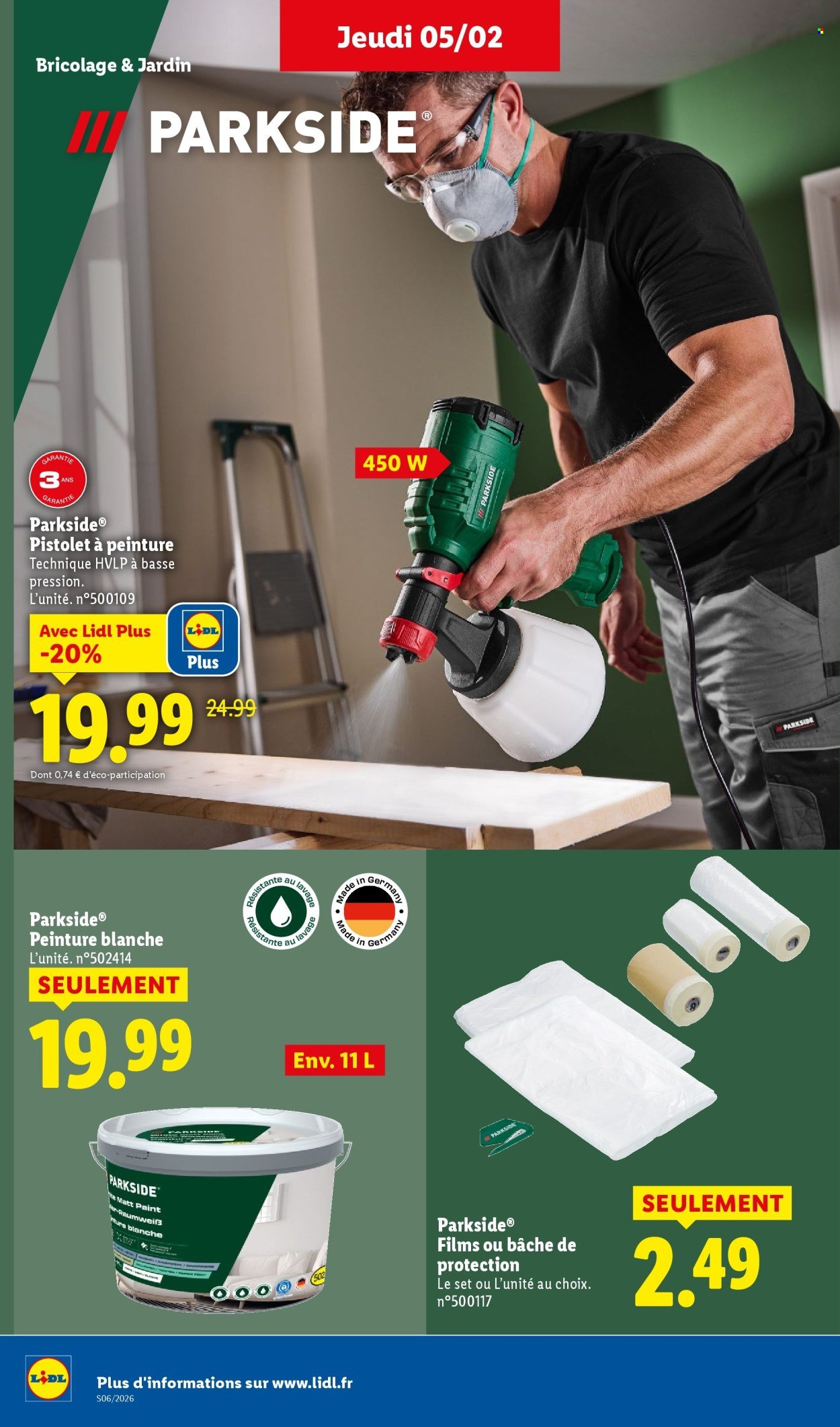 Catalogue LIDL - Les bonnes affaires de la semaine (2026-02-05 - 2026-02-09)