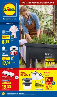 Catalogue LIDL - Les bonnes affaires de la semaine