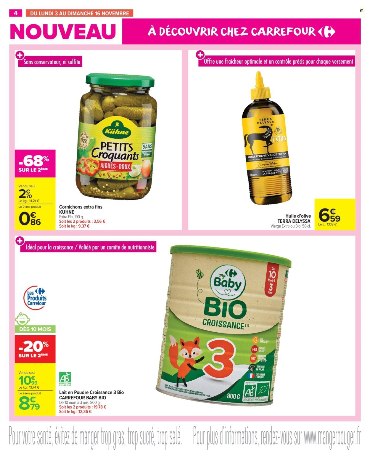 Catalogue CARREFOUR MARKET - LES NOUVEAUTÉS DE NOVEMBRE
