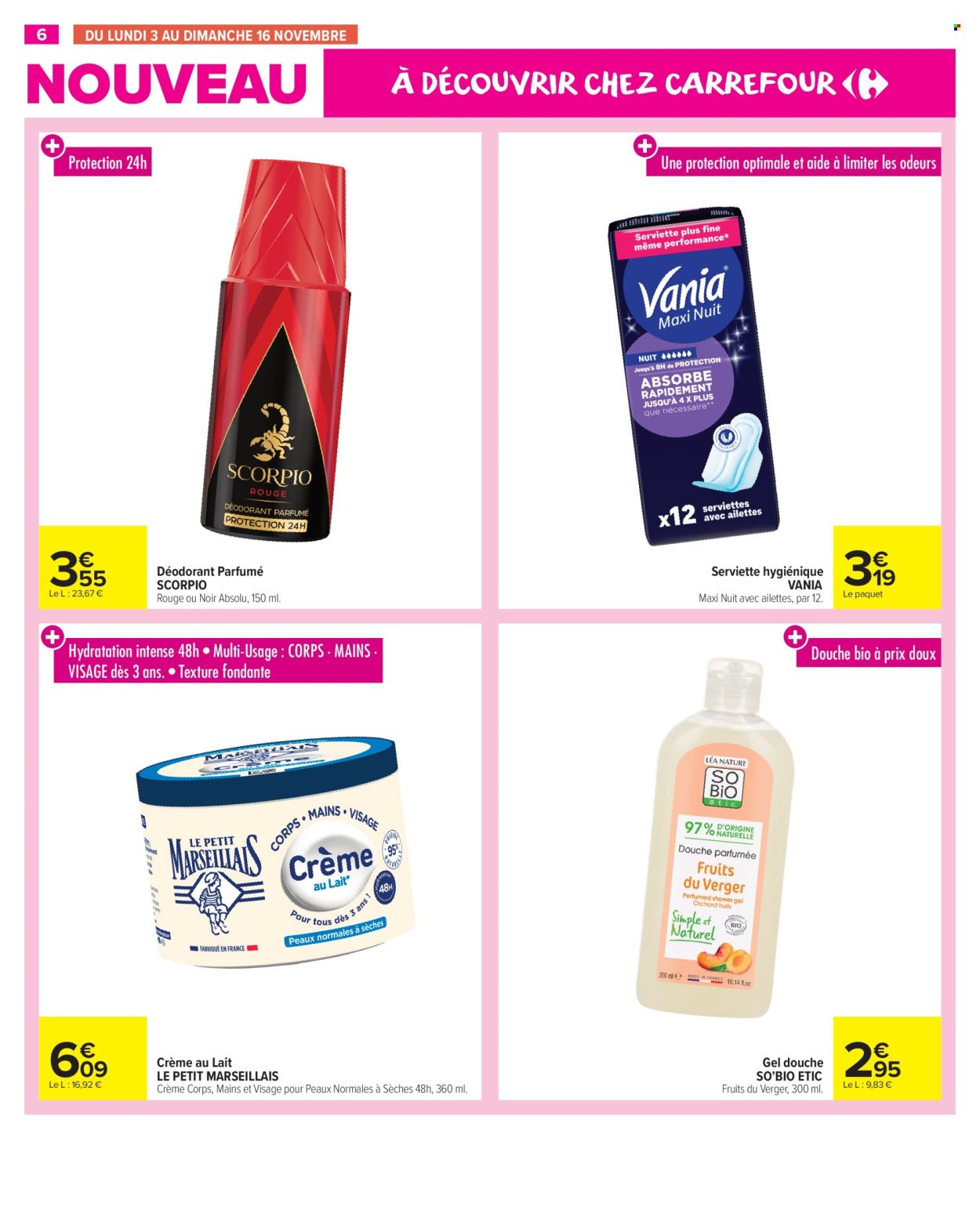 Catalogue CARREFOUR MARKET - LES NOUVEAUTÉS DE NOVEMBRE