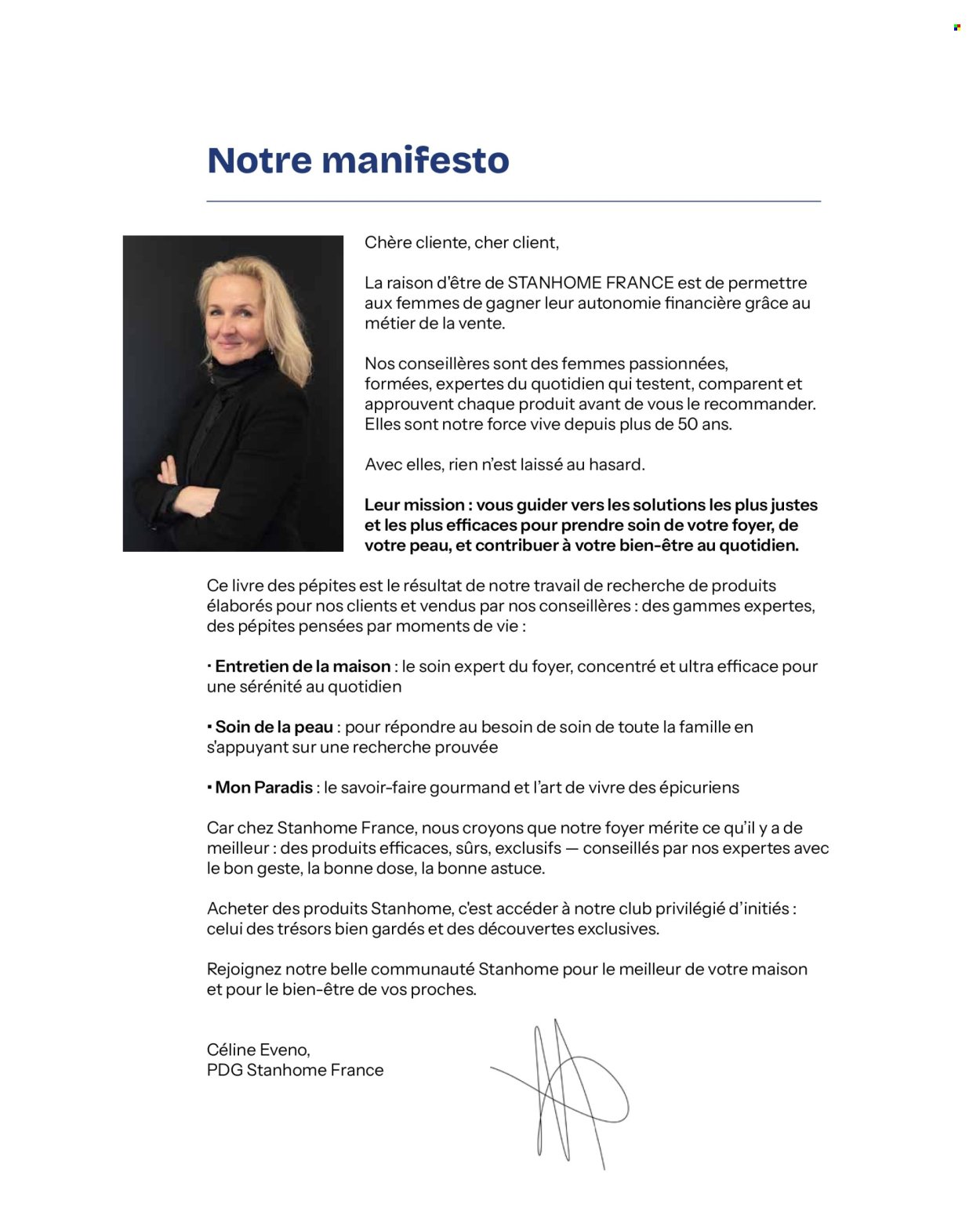 Catalogue STANHOME - Le Livre des Pépites