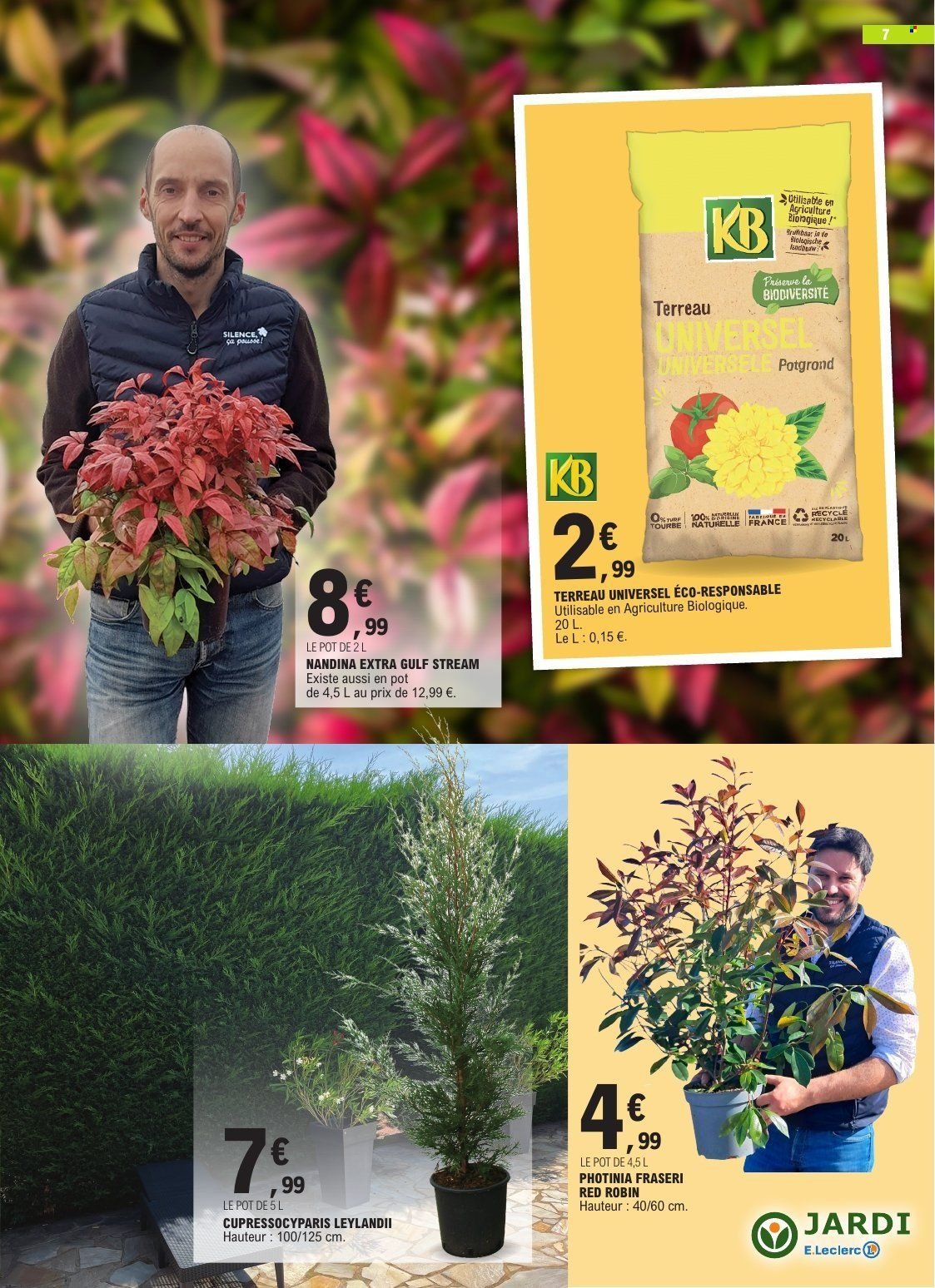 Catalogue E.LECLERC - PLANTATIONS PRINTEMPS GSA/GSS (2026-03-10 - 2026-03-21)