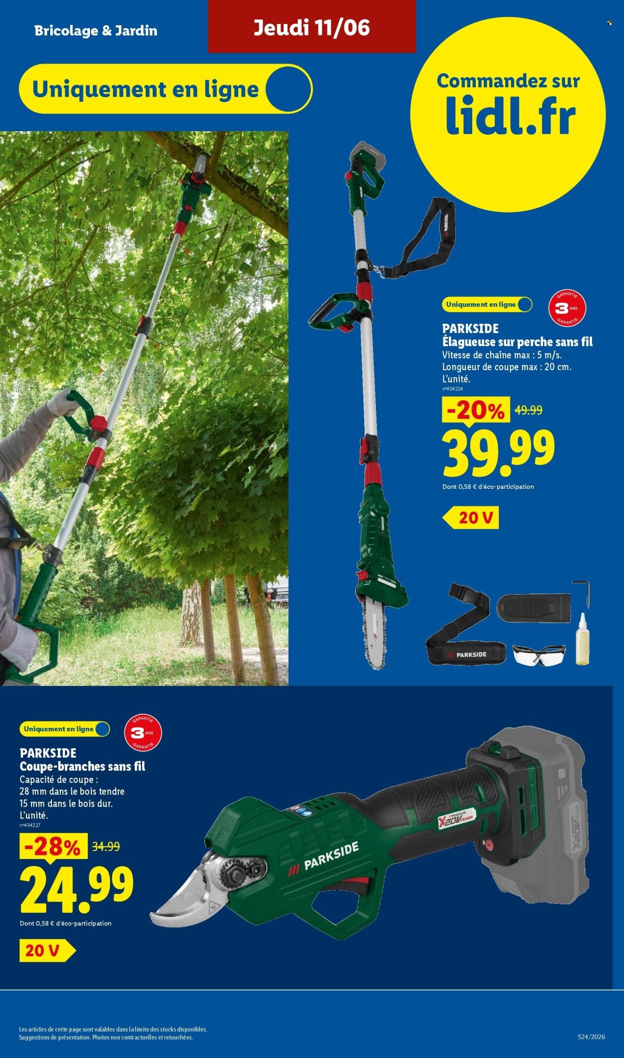Catalogue LIDL - Les Exclus Web de la semaine